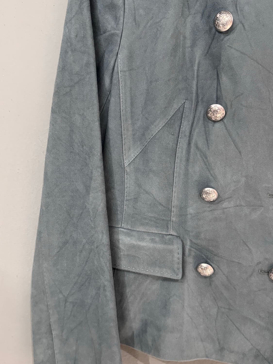 Lanvin 랑방 컬렉션 더블 스웨이드 가죽자켓 상품이미지4