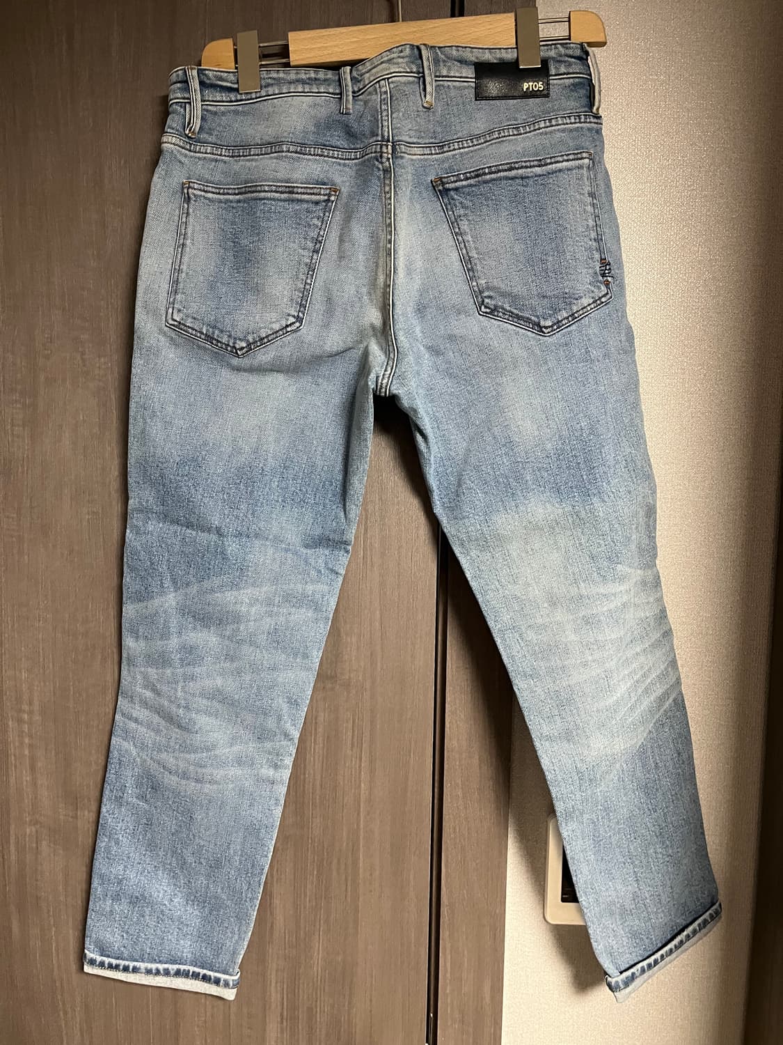 한섬 PT05 연청 청바지 32사이즈 상품이미지2