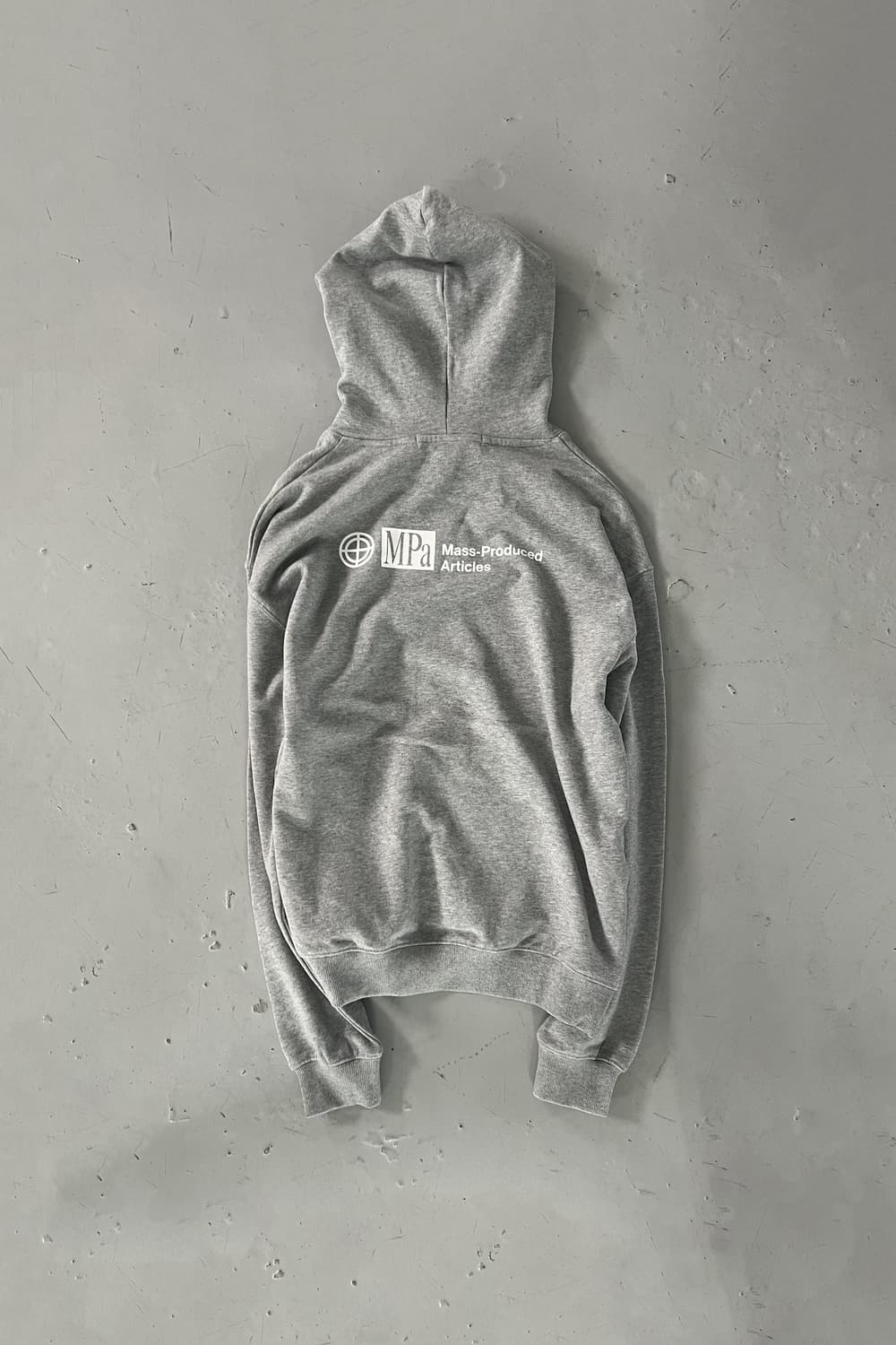 플라스틱 프로덕트 MPa HOODIE (GREY) 상품이미지2