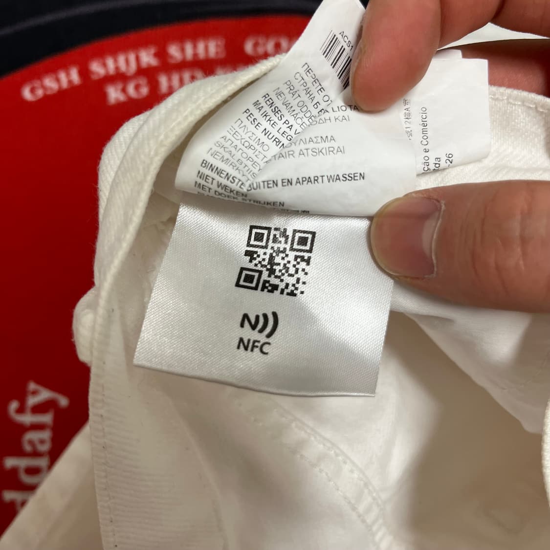 프라다 불 데님 쇼츠 화이트 상품이미지6