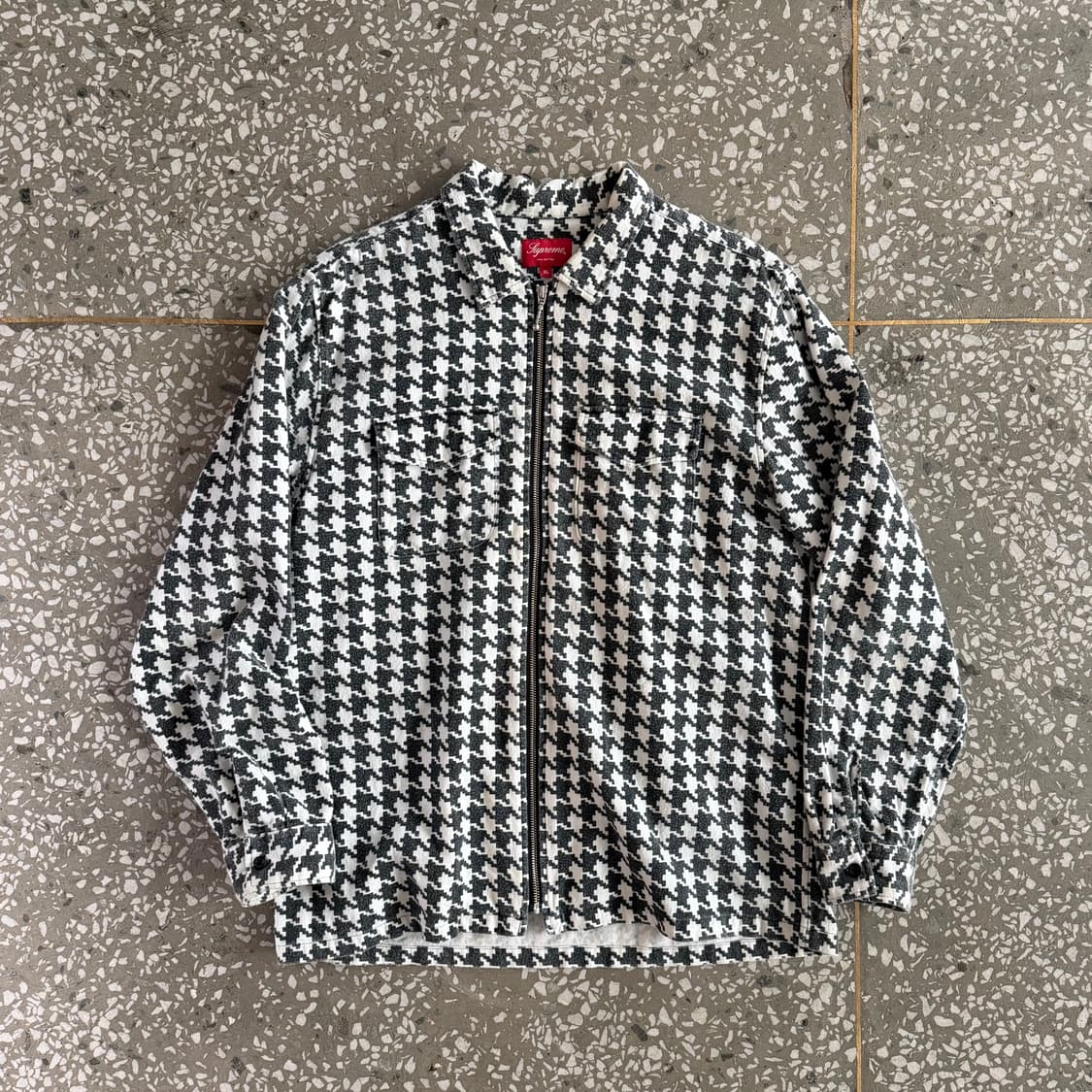 슈프림 하운드투스 플란넬 집업 셔츠 상품이미지1