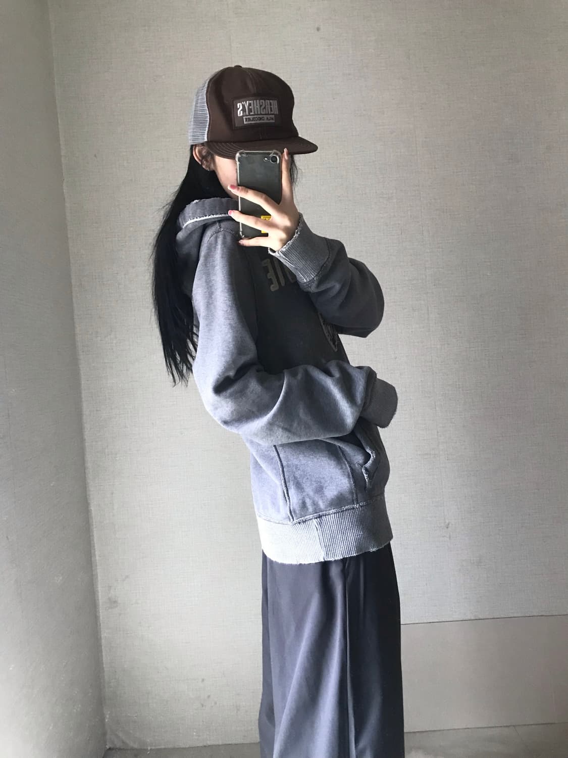 아베크롬비 그레이 후드티 상품이미지4