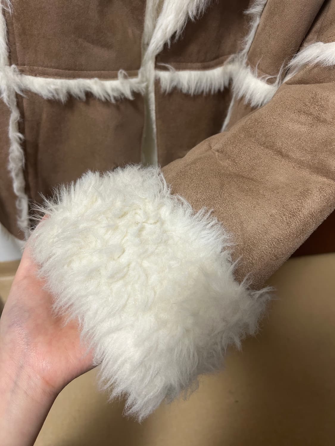 빈티지 퍼 아우터 코트 자켓 무스탕  상품이미지7