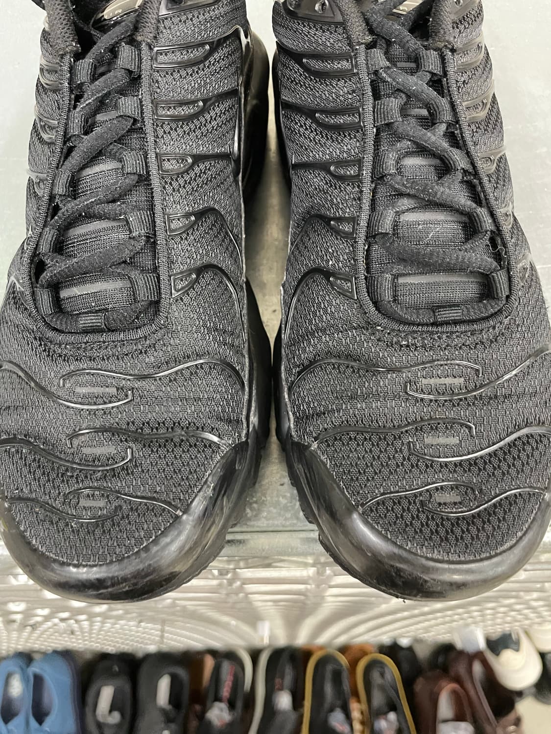 나이키 에어맥스 플러스 트리플블랙 265 (gr-4398) 상품이미지8