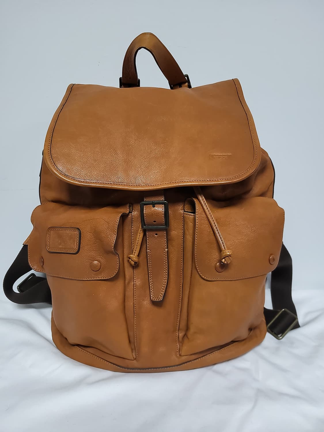 투미 백팩 정품 천연소가죽 상품이미지1