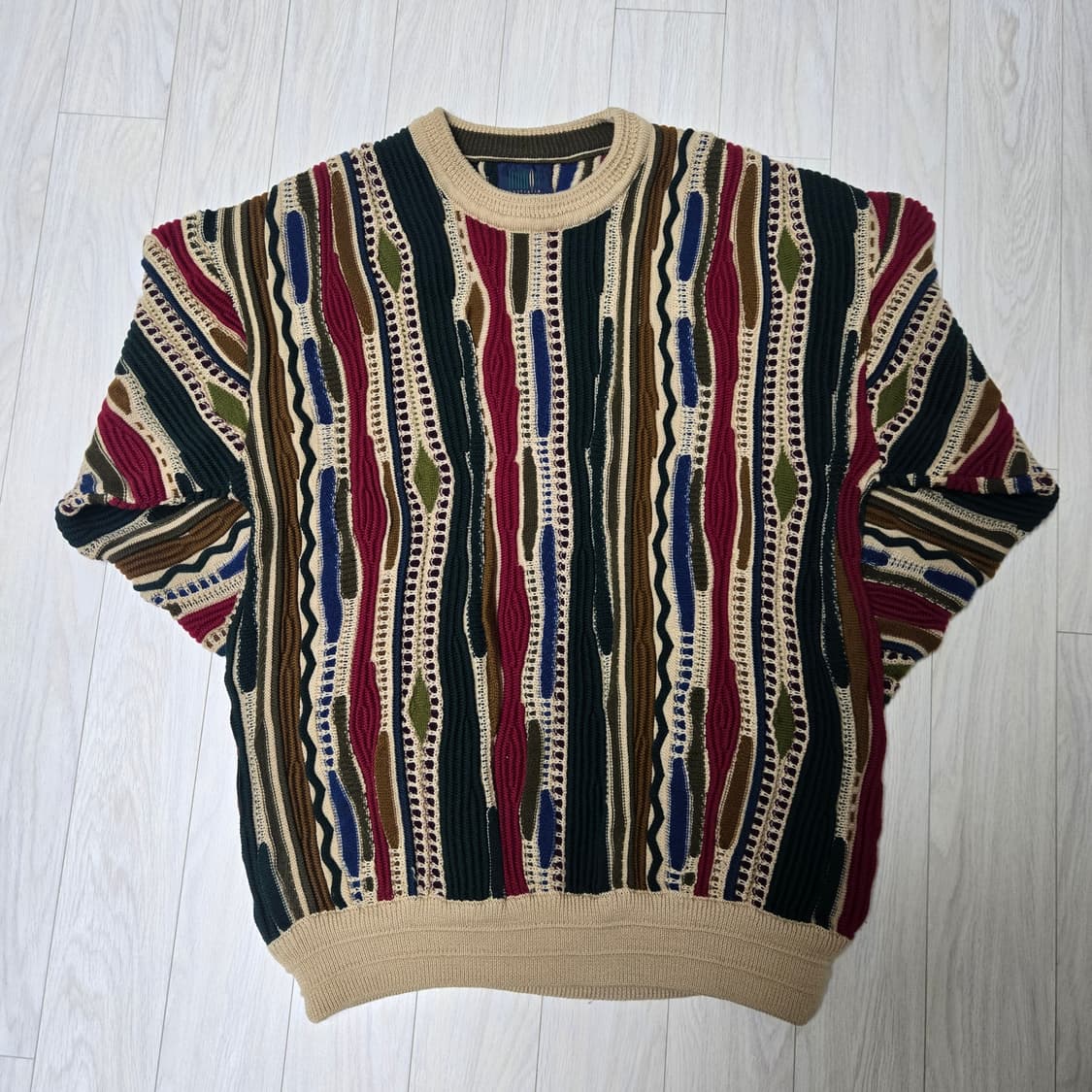 Limnos Australia 퓨어 울 케이블 니트 상품이미지1