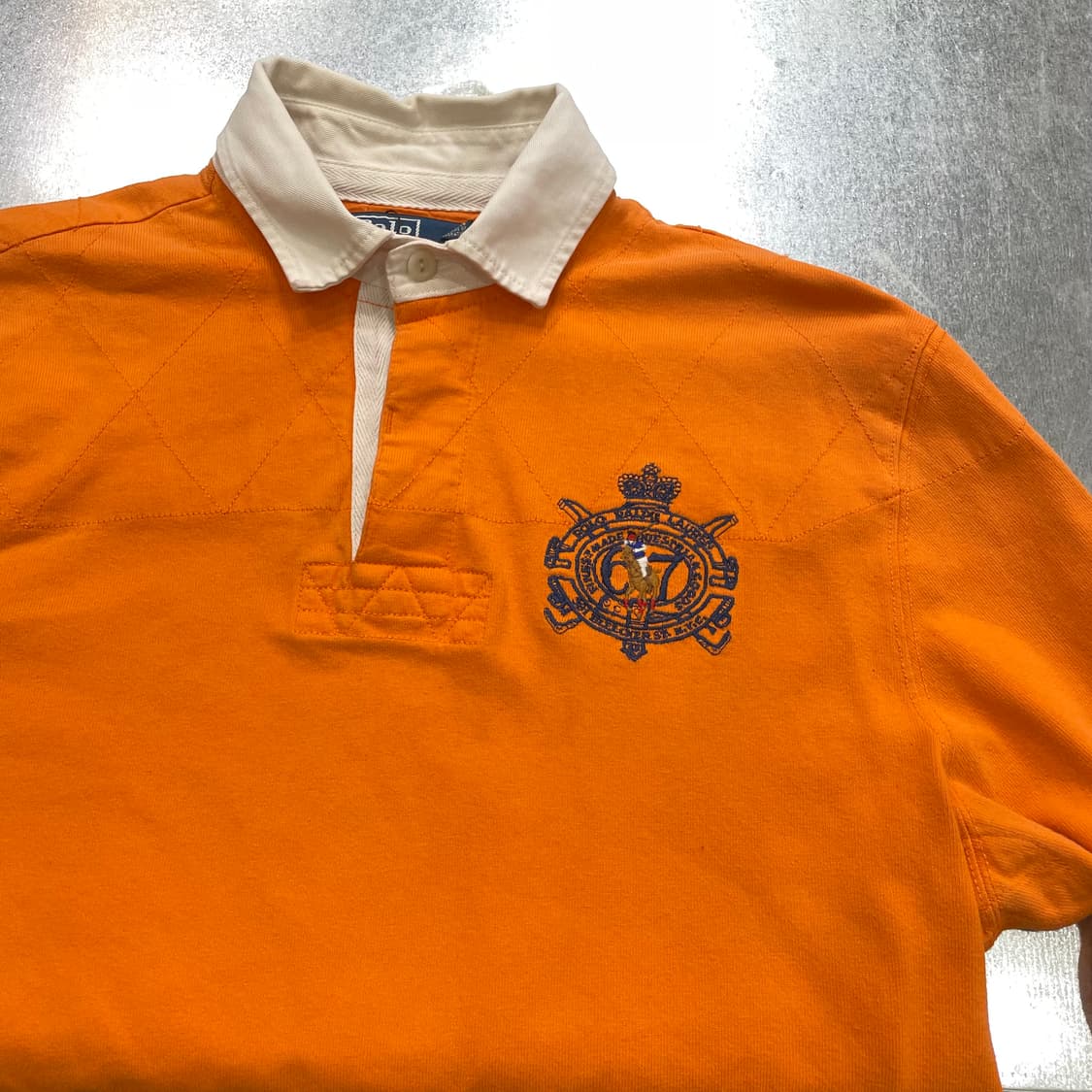 (M) POLO 폴로 랄프로렌 카라 럭비티 커스텀핏 상품이미지7