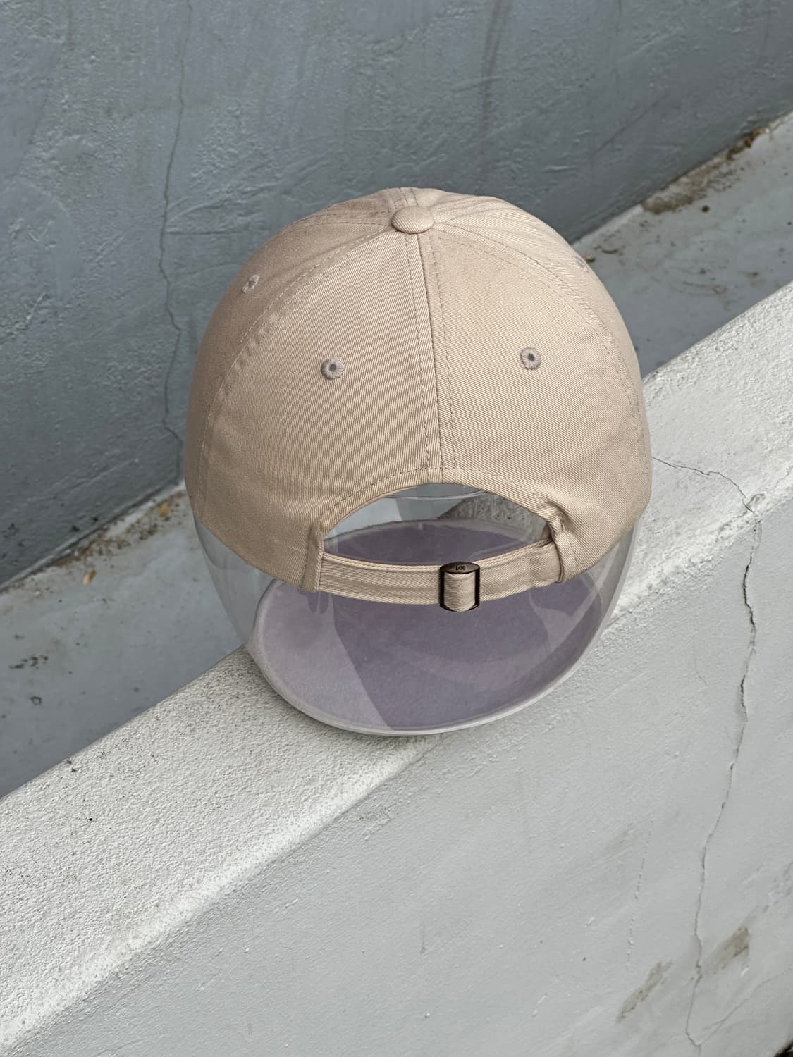 [F] Lee 리 베이지 볼캡 모자 상품이미지4