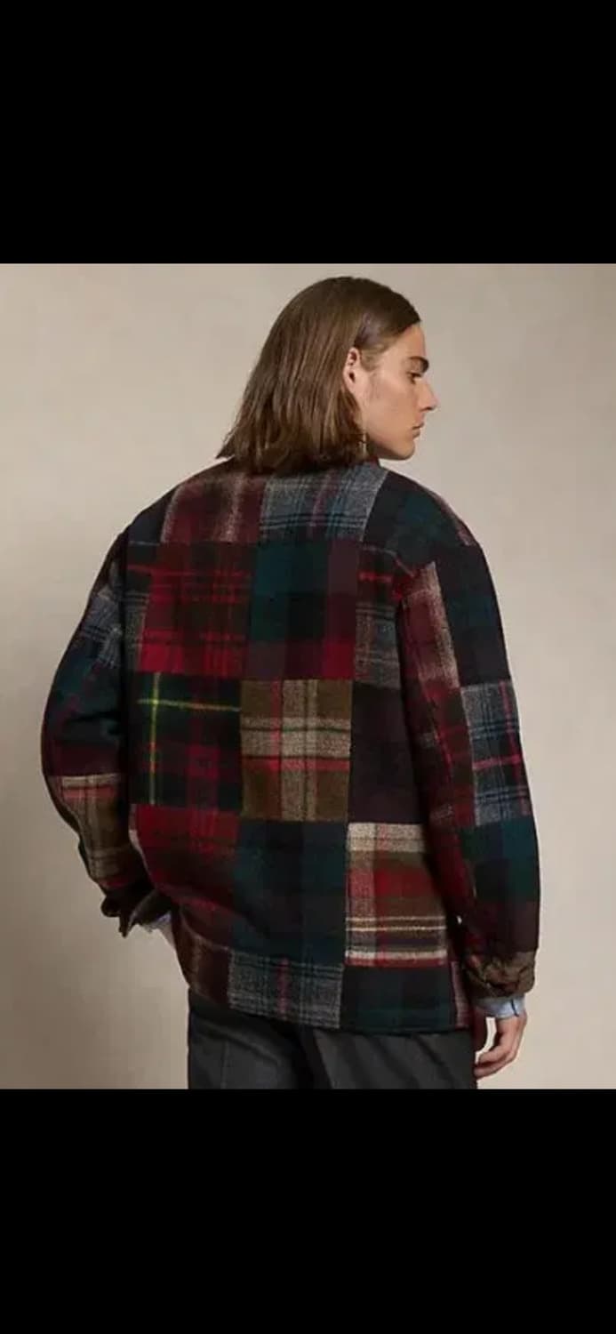 랄프로렌 폴로 컨트리 패치워크 울 자켓 XL 상품이미지1