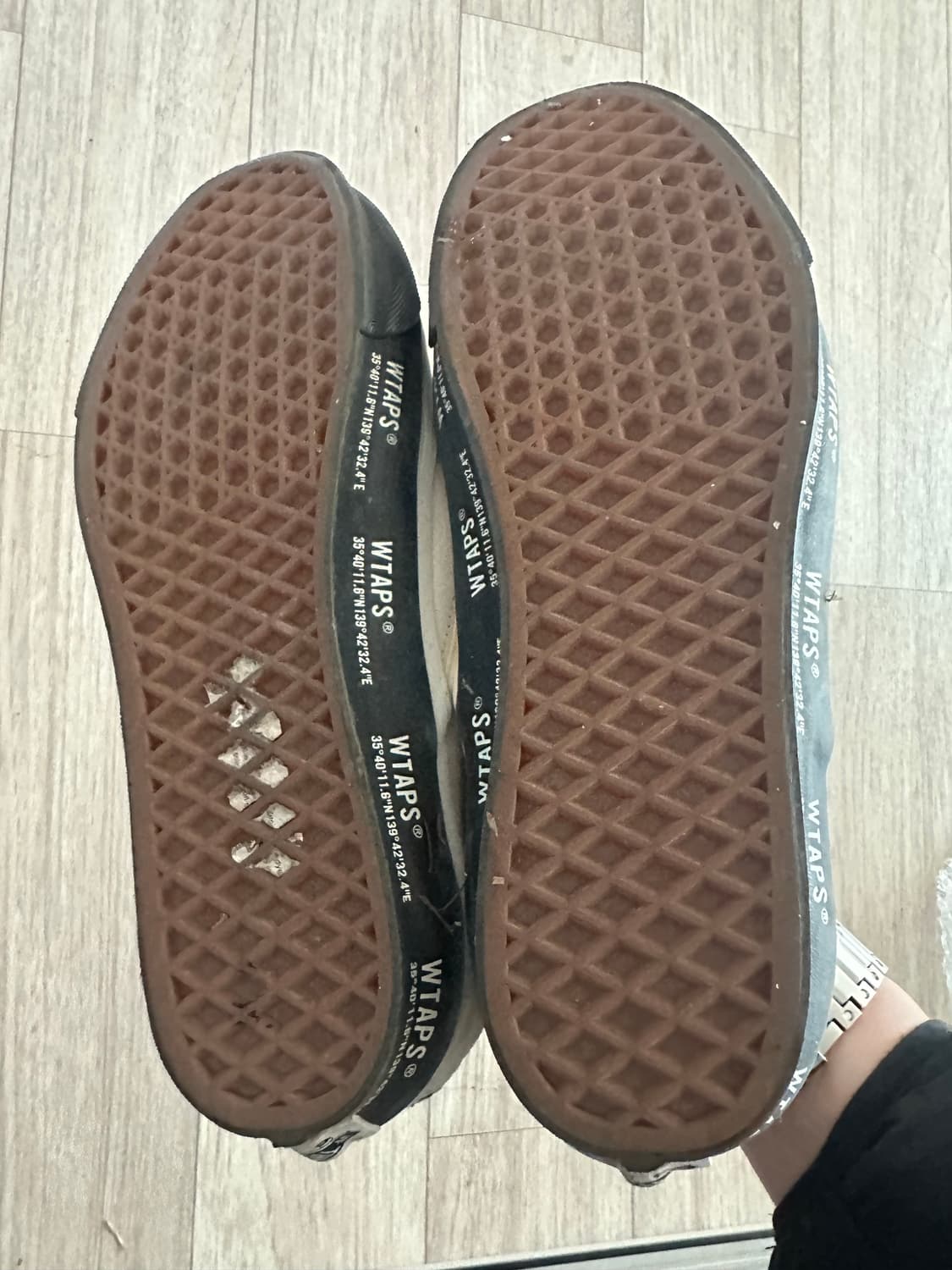 반스 WTAPS 슬립온 화이트 (280) 상품이미지5