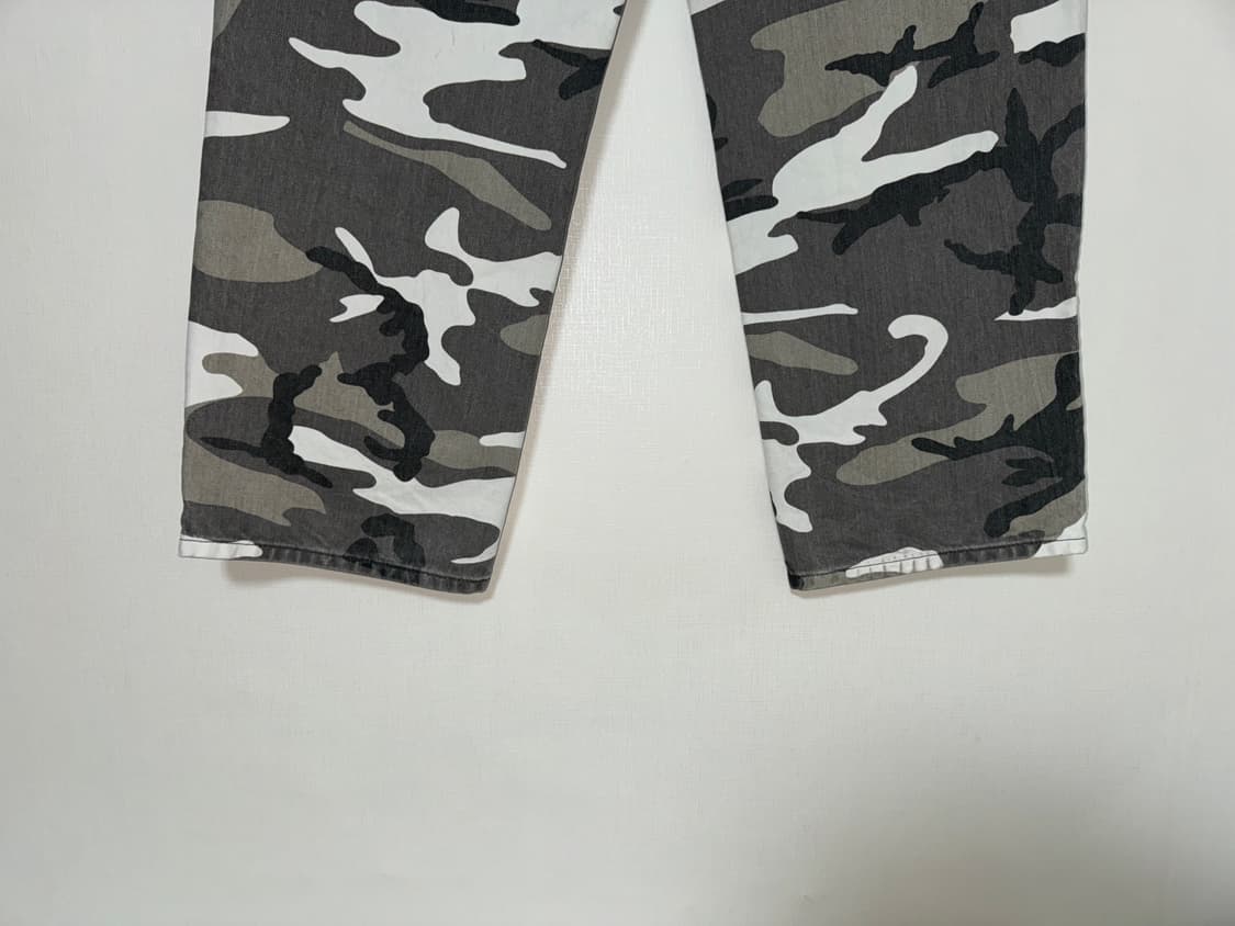 스투시 빅올 카모 데님팬츠 상품이미지4