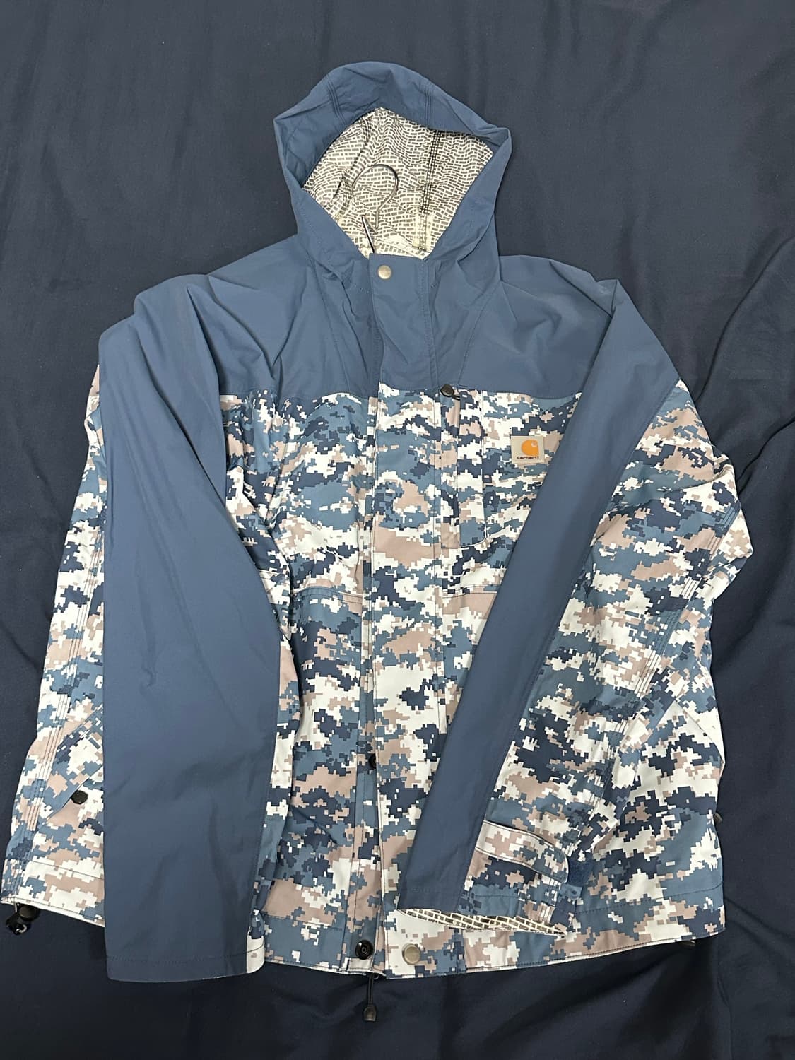 칼하트 카모 자켓 바람막이 상품이미지1