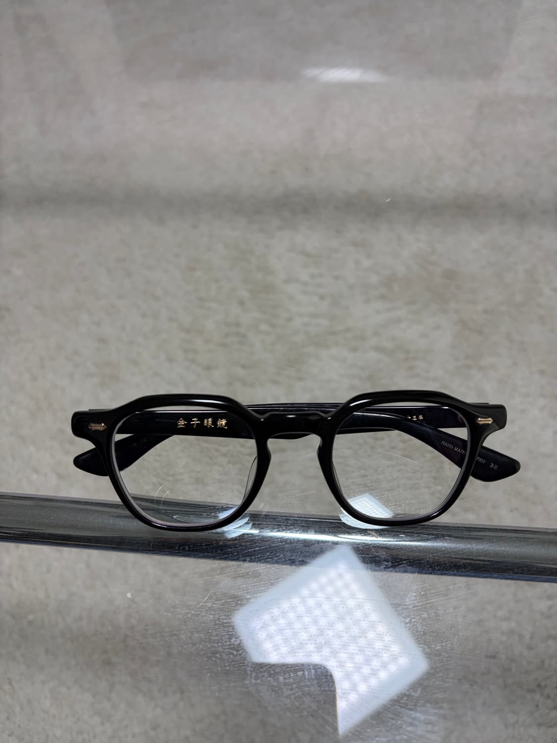 금자안경 가네코 옵티컬 kc 60n 블랙 47-23 상태 굿 상품이미지2