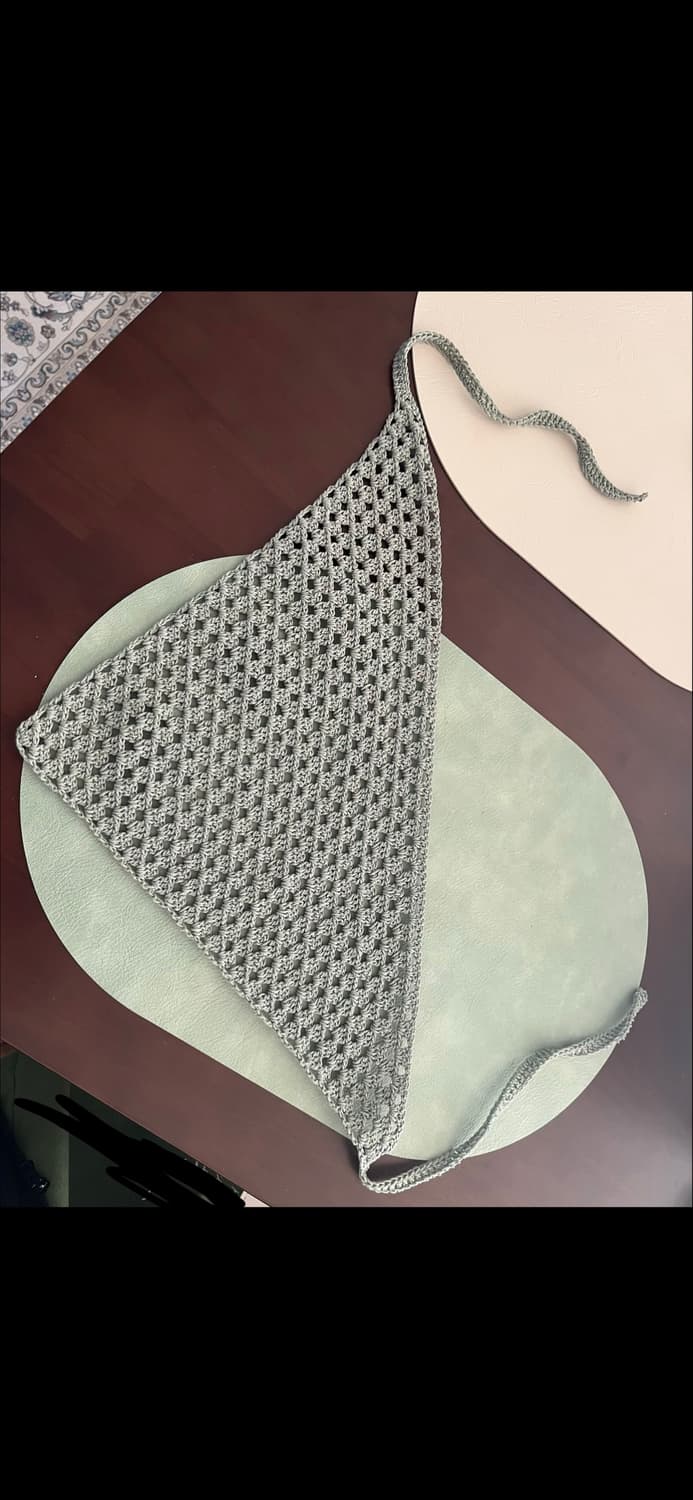 핸드메이드 뜨개 두건 상품이미지1