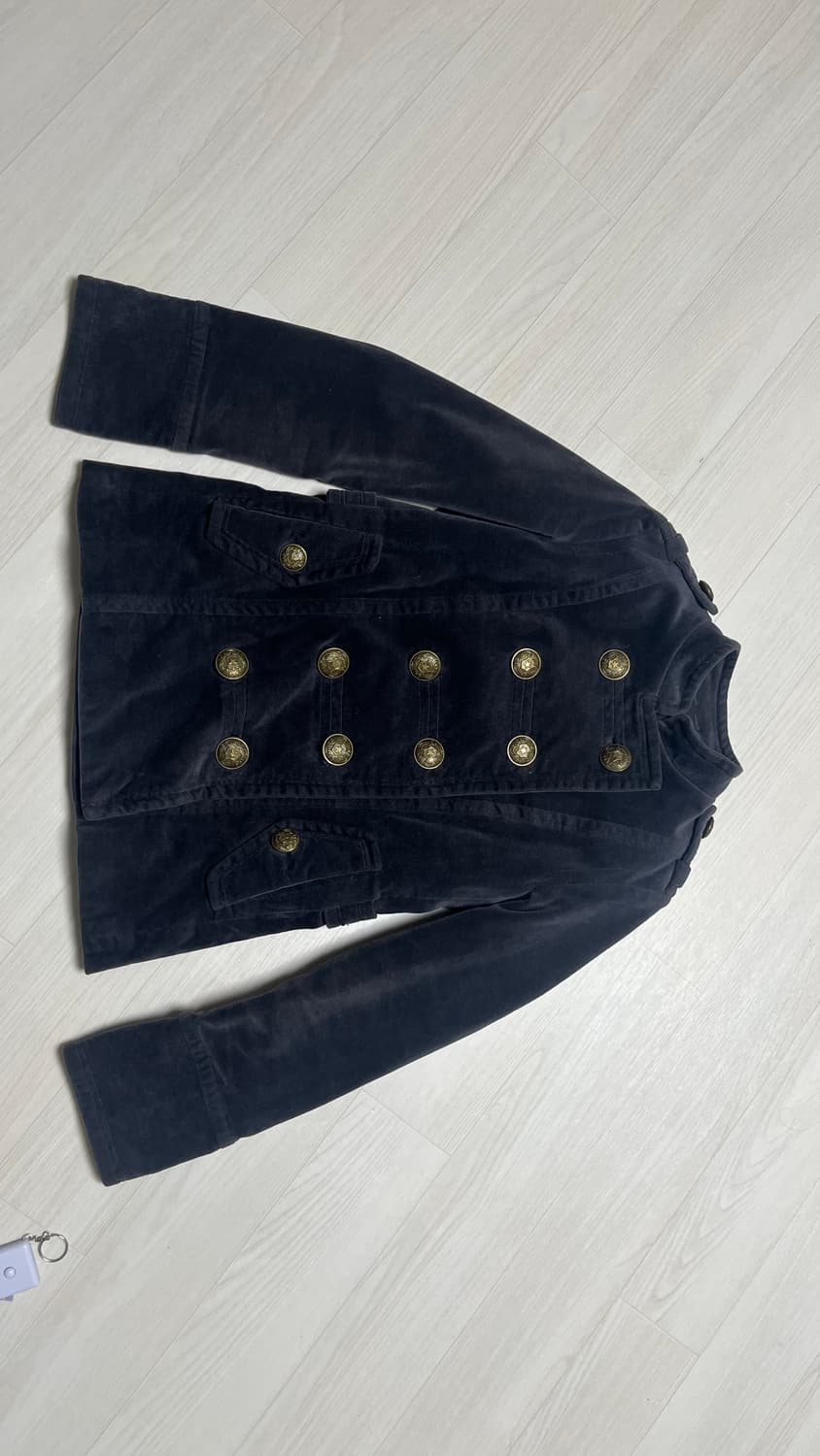 코듀로이 벨벳 나폴레옹 자켓 상품이미지2