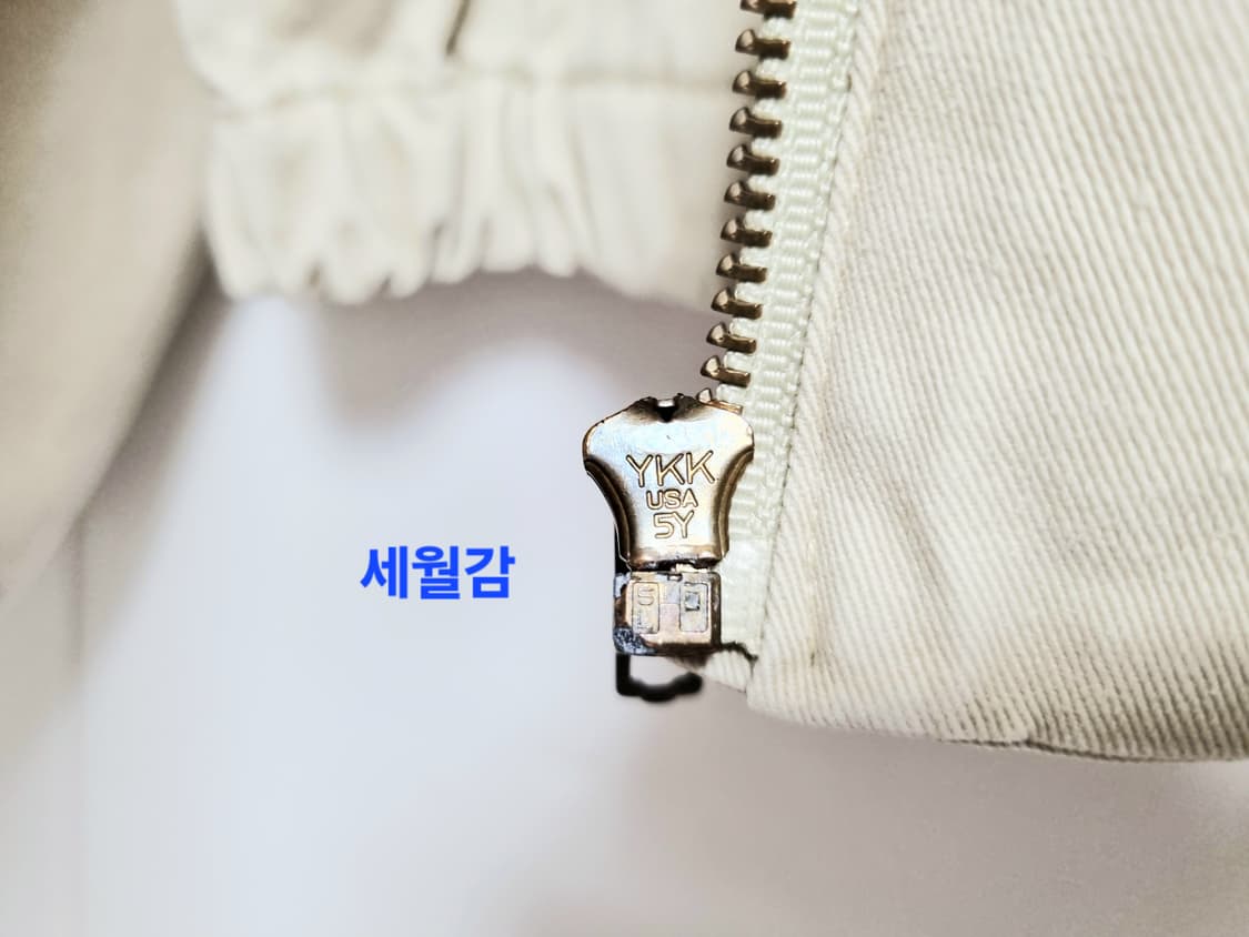 남성 희귀레어 폴로 90's USA 올드스쿨 빈티지 베이지 빅자켓 스윙탑 상품이미지8