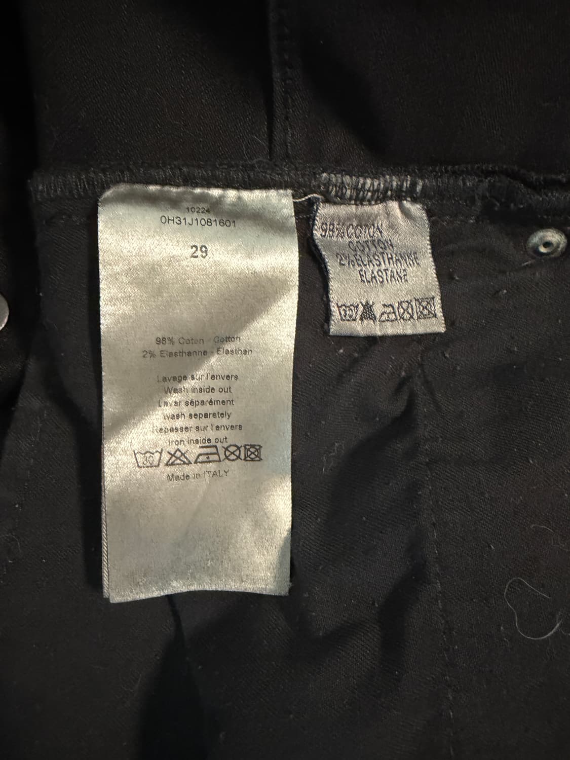 [29] 10aw 디올 옴므 펑크 아카데미 진 상품이미지4