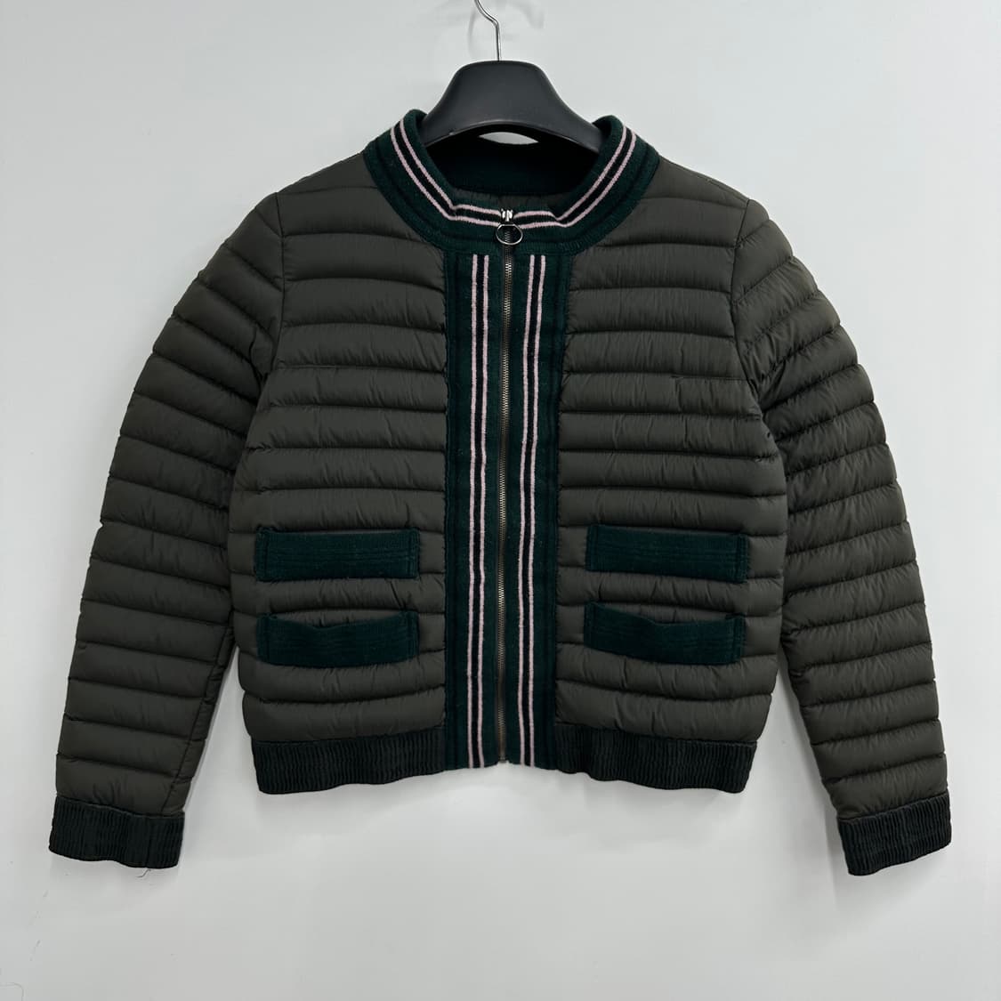 90 베네통 여자 덕다운 숏 경량패딩 상품이미지1