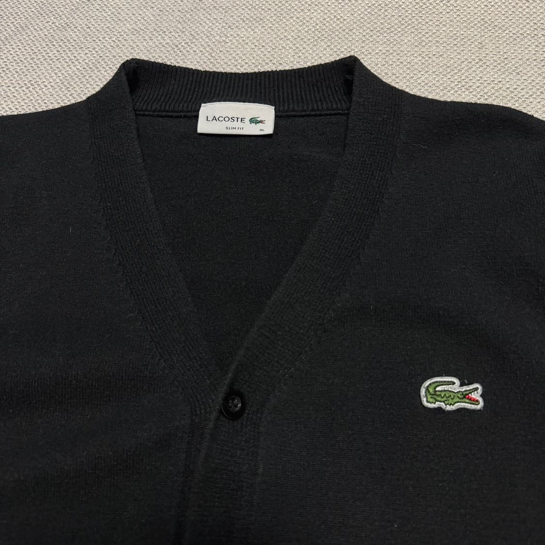 라코스테 브이넥 가디건 상품이미지2