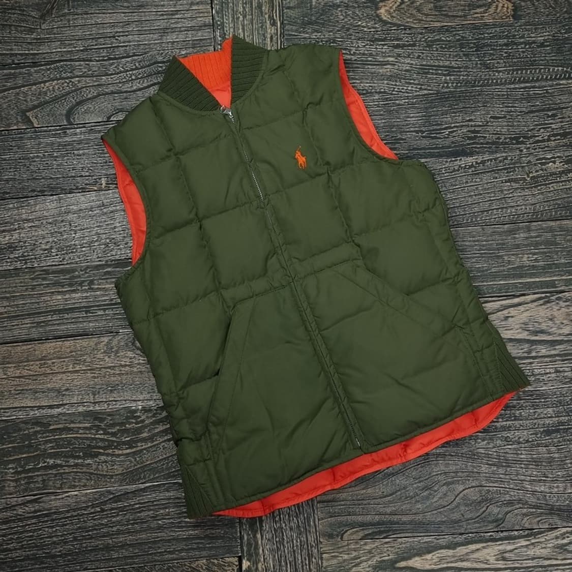 [폴로 랄프로렌] 포니 자수 리버시블 양면 패딩 조끼 M17385 상품이미지1