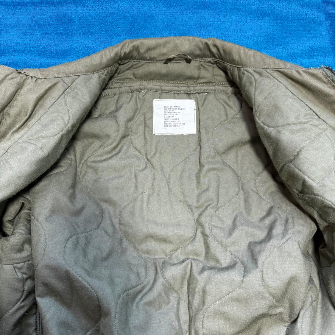 80‘s CVC 탱커 자켓 USA 상품이미지7