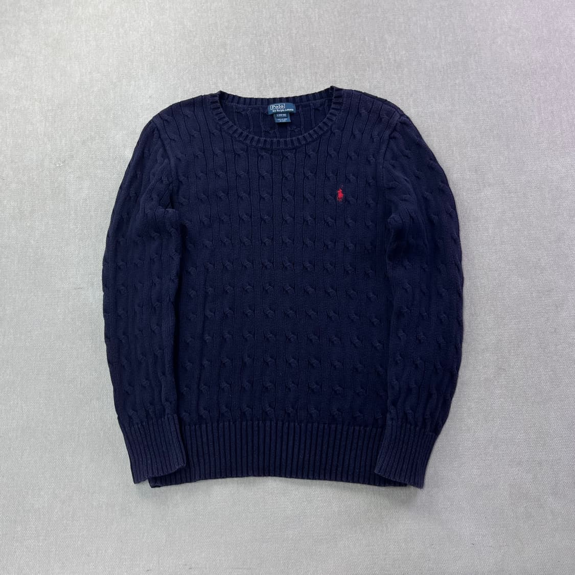 95 폴로랄프로렌 꽈배기 네이비 니트 상품이미지1