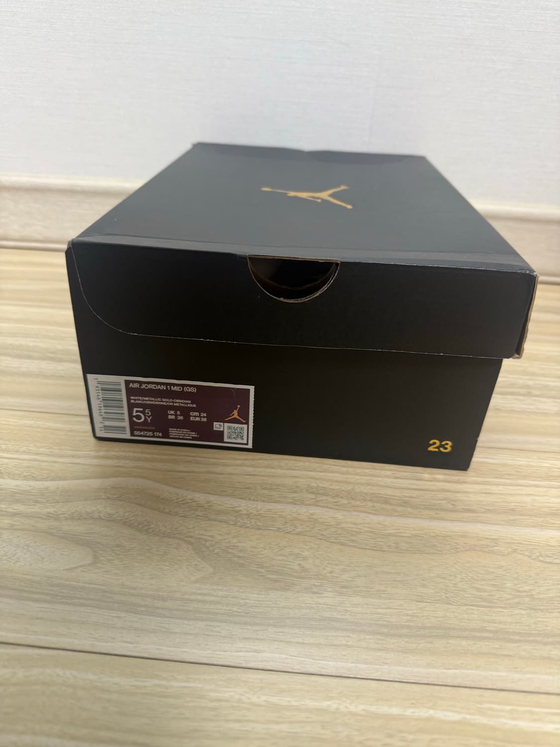 조던1 MID 네이비/화이트 240mm 상품이미지8