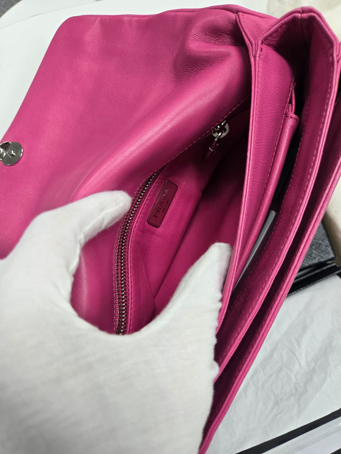 [A급컨디션]프라다 고프레 숄더백 상품이미지8