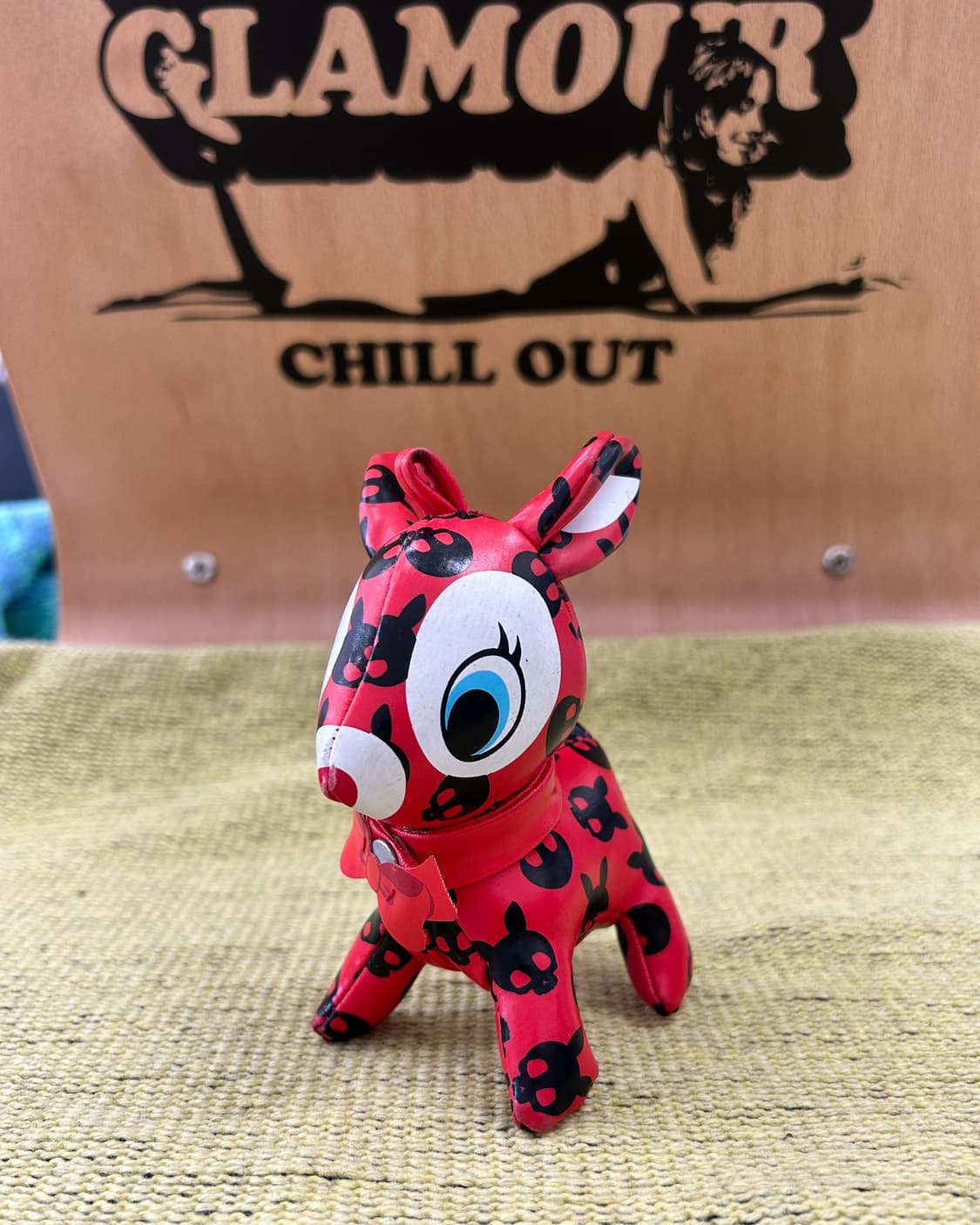 푸치 바비에 - 스컬 / 일본 빈티지 인형 키체인 키링 상품이미지1