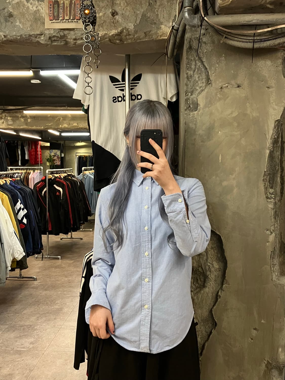 폴로 랄프로렌 셔츠 블루 L  #csz2400 상품이미지2