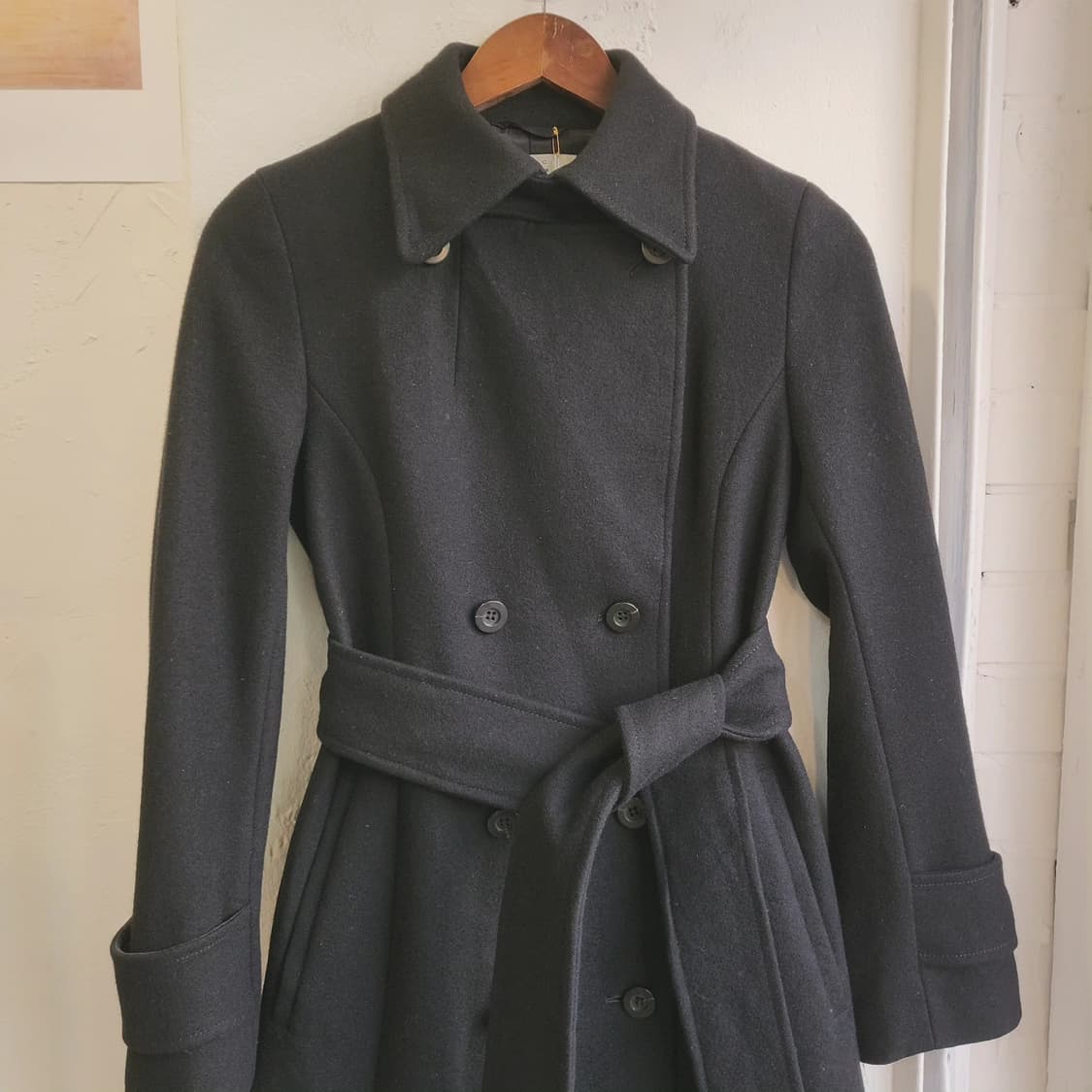 Axcexellence 캐시미어 벨트 코트 상품이미지3