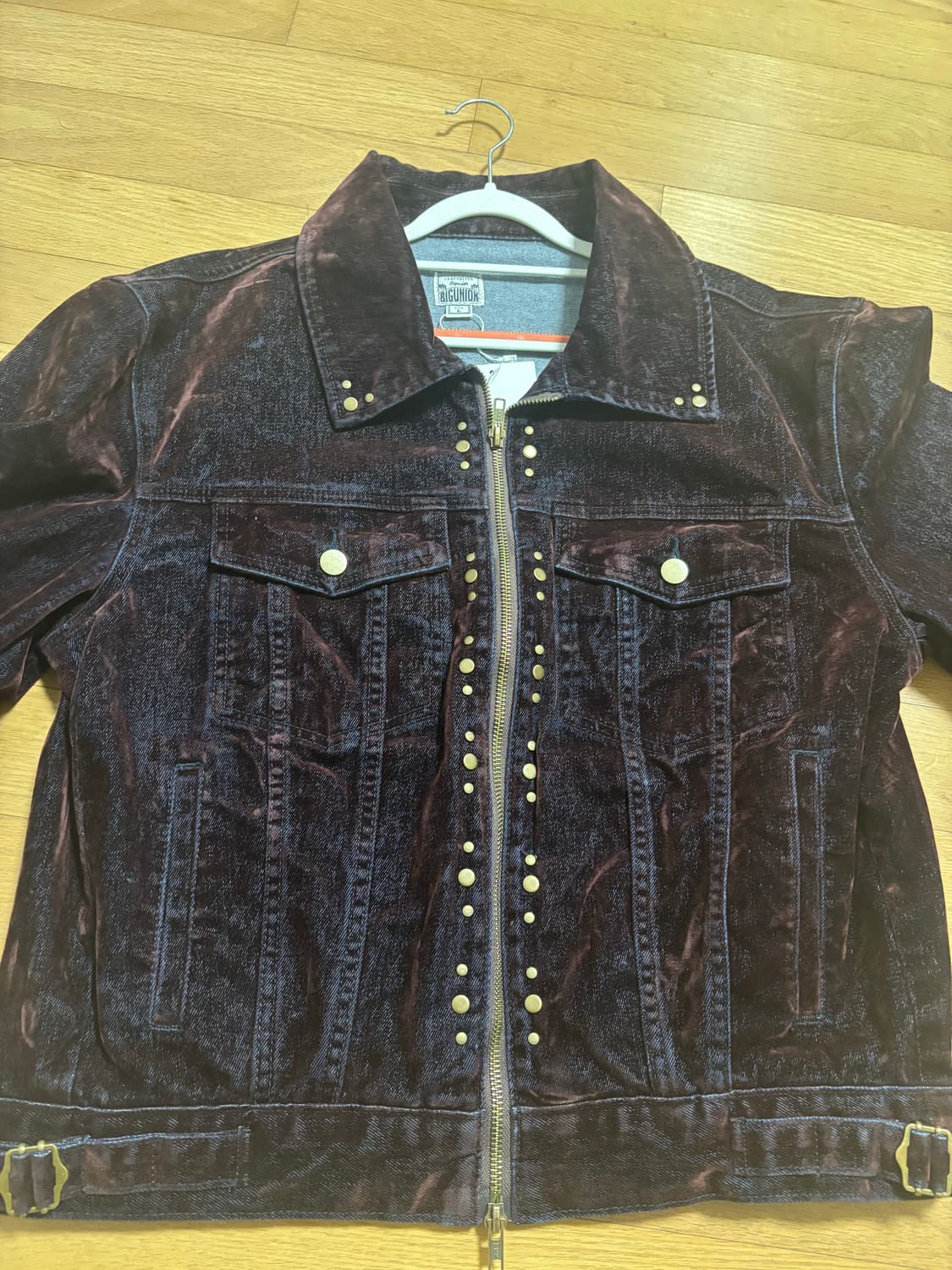 빅유니온 벨벳자켓 상품이미지1