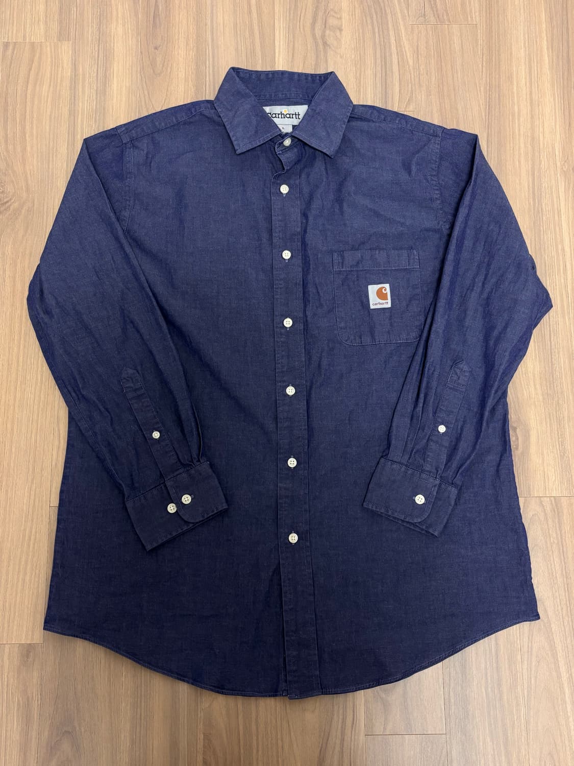 칼하트 셔츠 L 데님네이비 상품이미지1