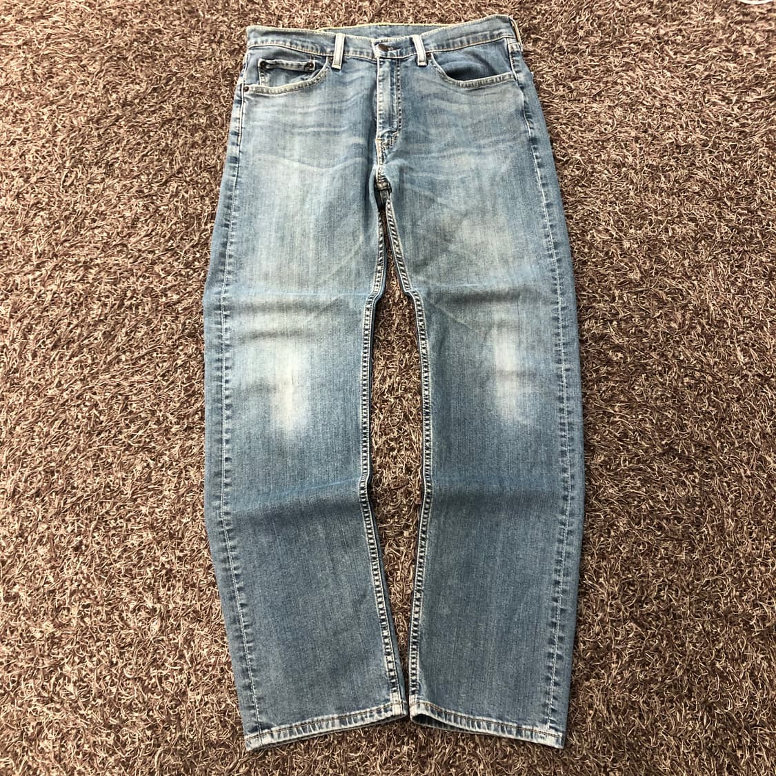 리바이스 505 워싱 데님 팬츠 상품이미지2