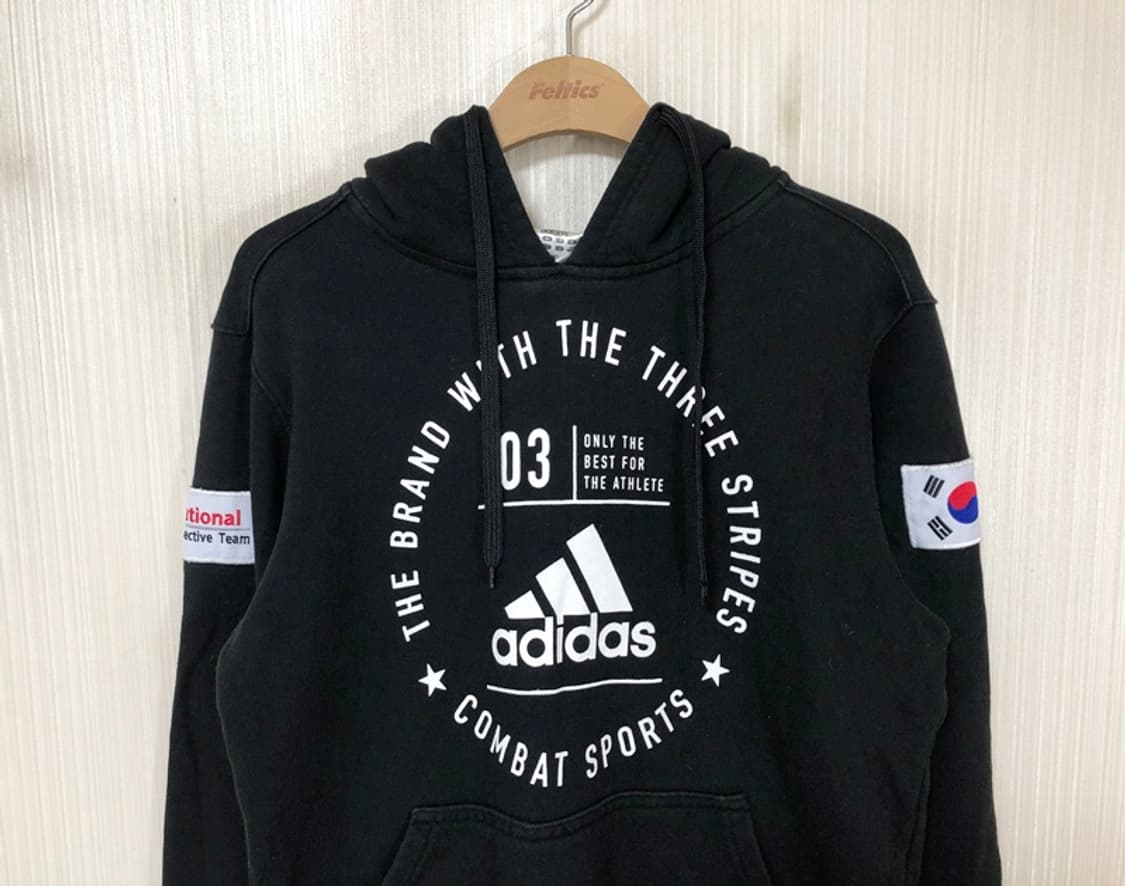 아디다스국대 컴뱃스포츠 국대KOREA 국대후드티셔츠 M(95) 상품이미지2