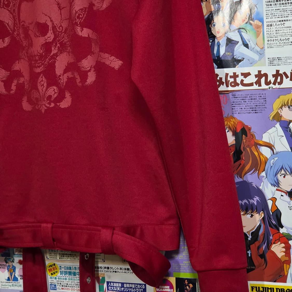 JPN 디오라토 펑크 스컬 투지퍼 라이더 자켓 상품이미지9