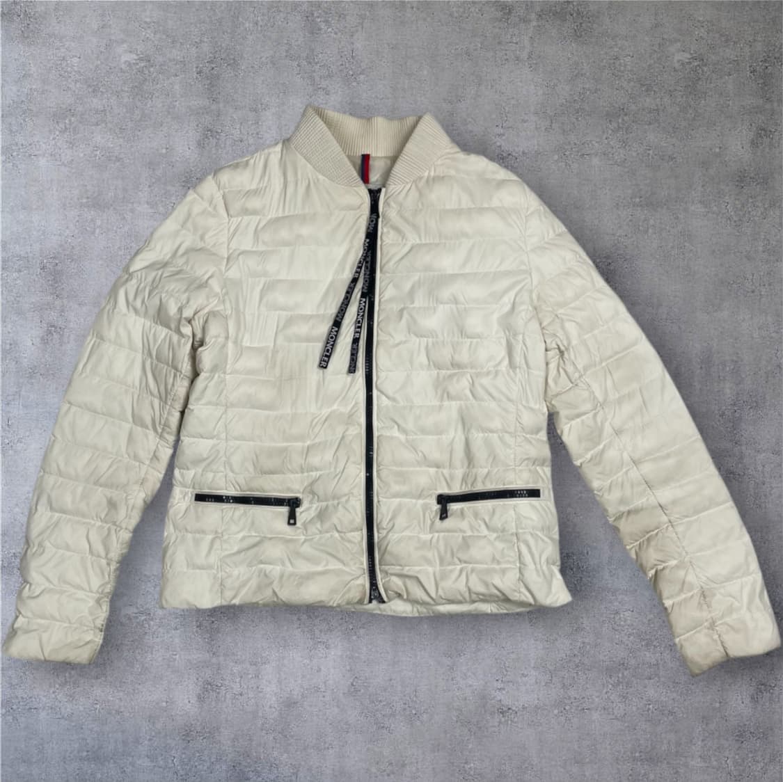 몽클레어 Moncler 아이보리 안데르센 경량 패딩 자켓 2 상품이미지1