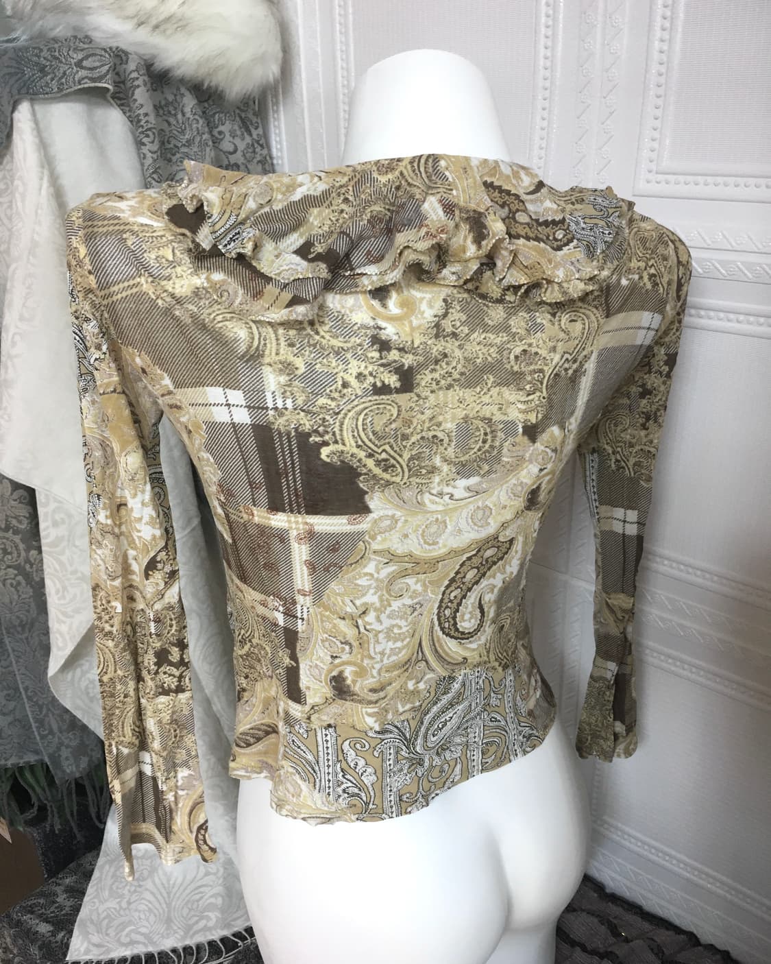 오리엔탈 블라우스 가디건  상품이미지2