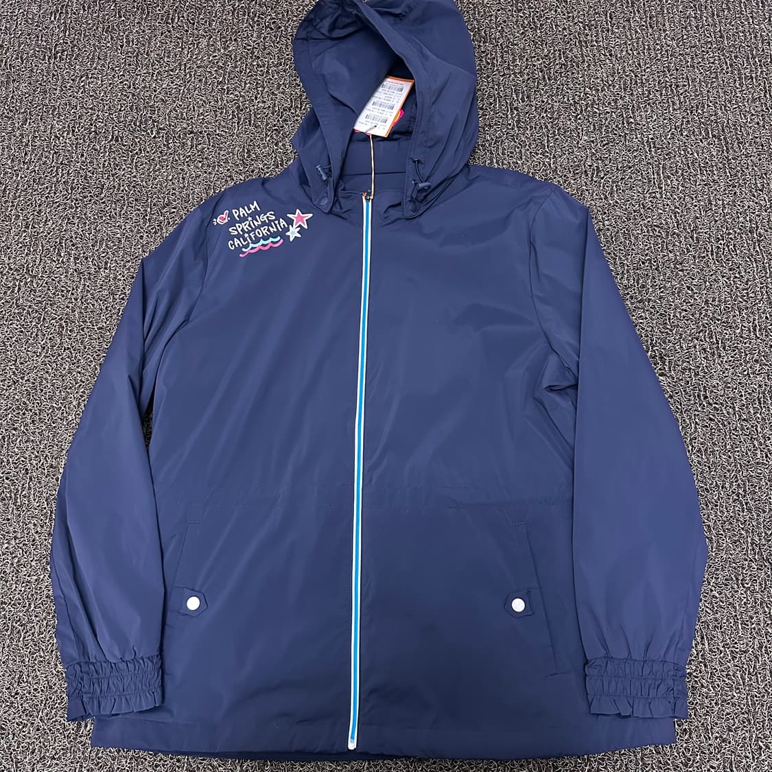 [새상품] 팜스프링스 바람막이 자켓 네이비 105(XL) 상품이미지1