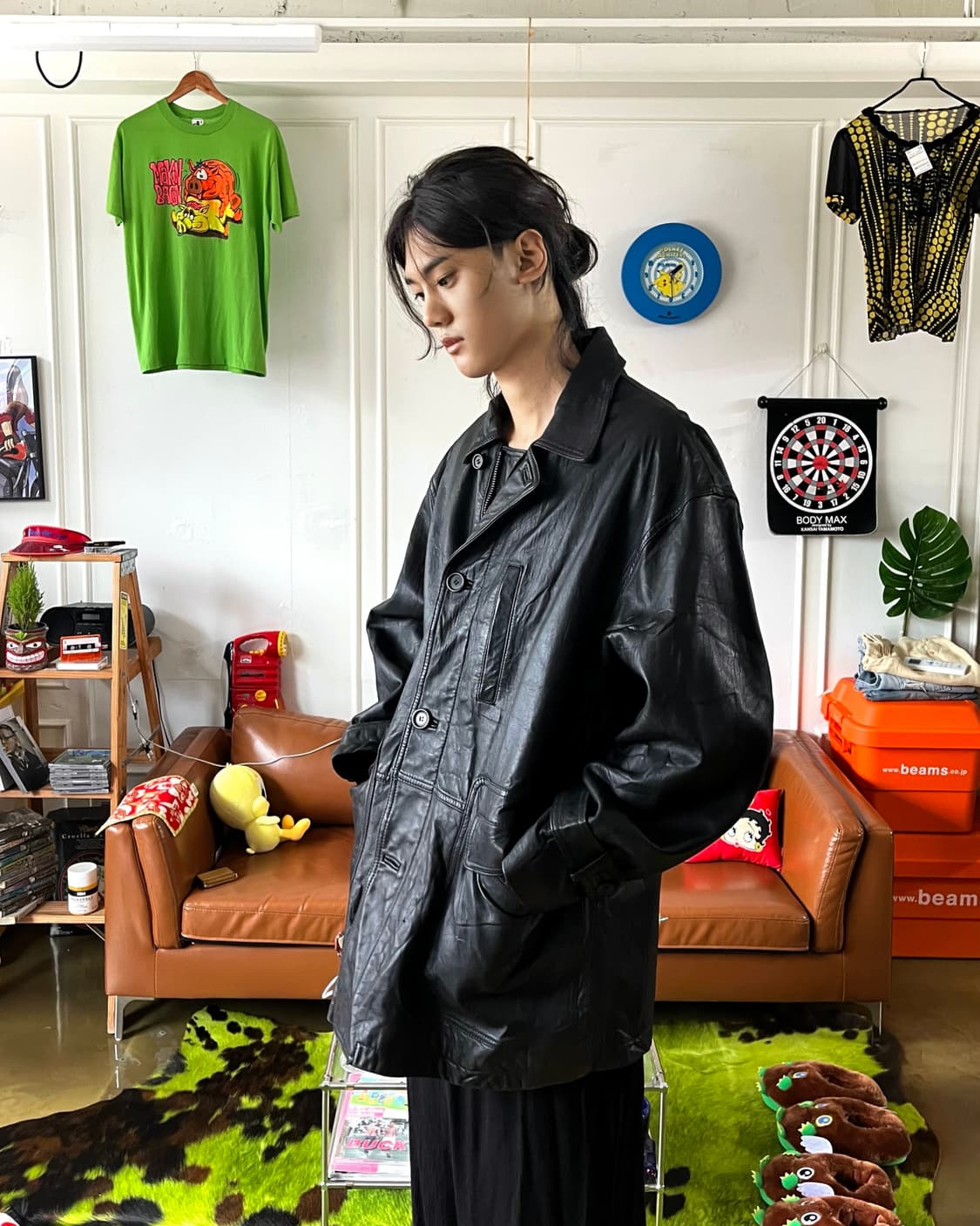 Deuxième Classe Japan Real Leather Coat 상품이미지2
