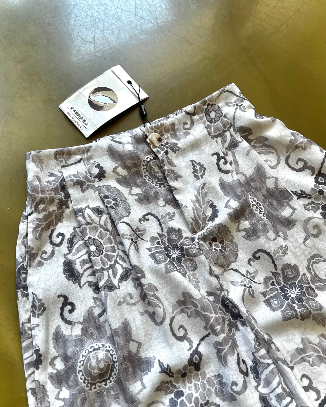 Y.K.X Oriental Art Pattern Wide Trouser 상품이미지4
