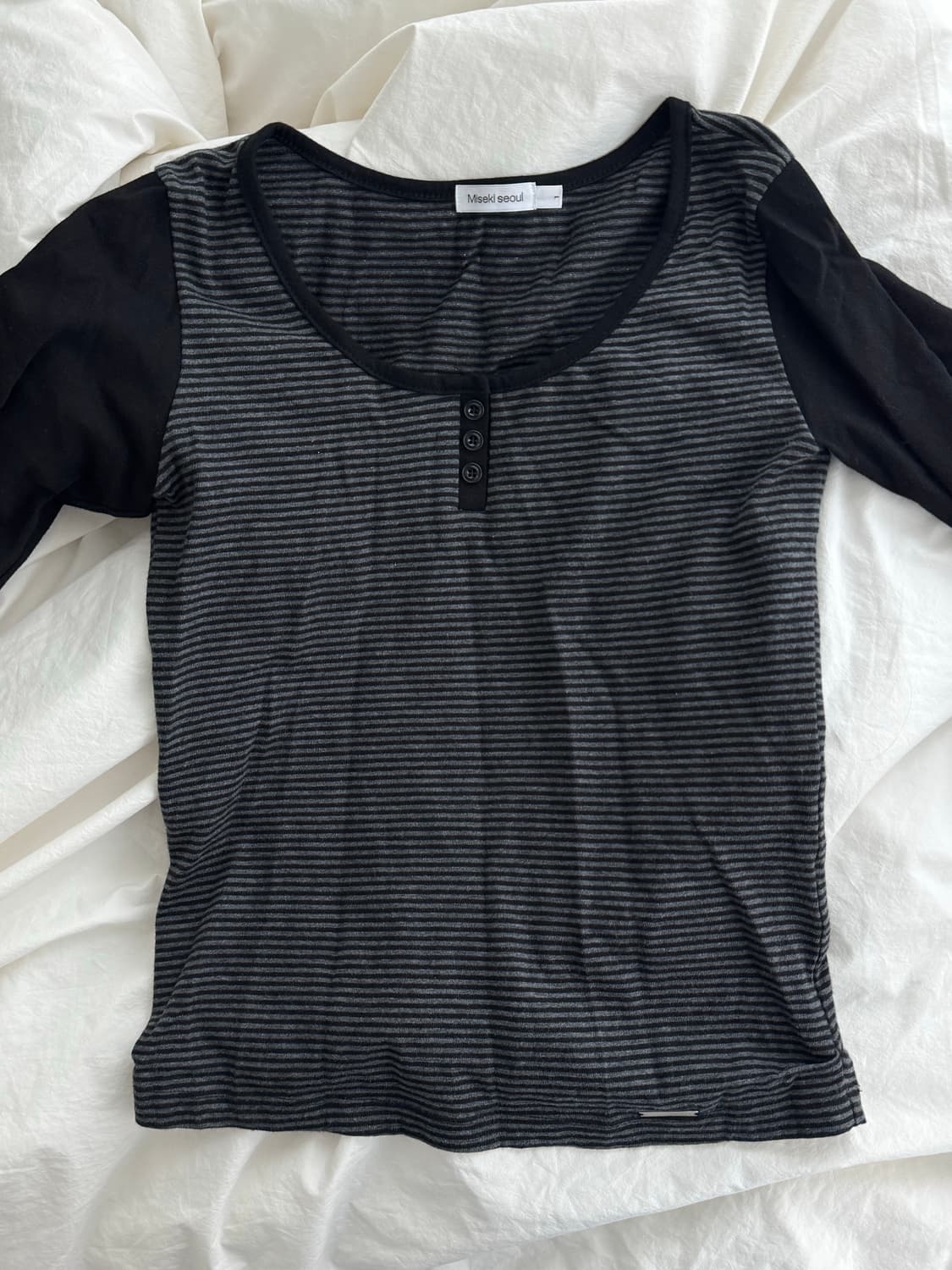 미세키서울 헨리넥 슬리브  상품이미지1