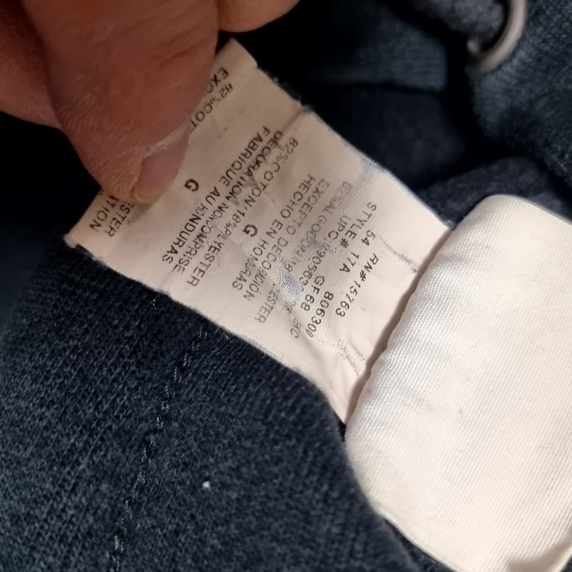 챔피온 빈티지 후드티 블랙(라지) 상품이미지5