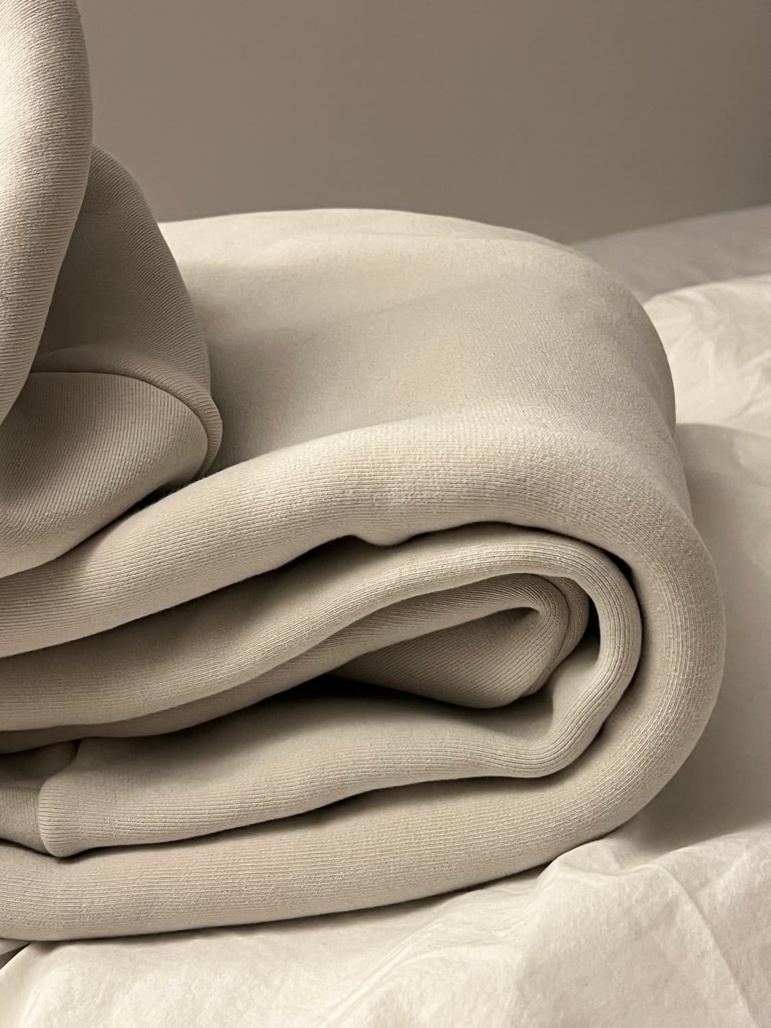 velour garments 750gsm 후드티 ecru 상품이미지5