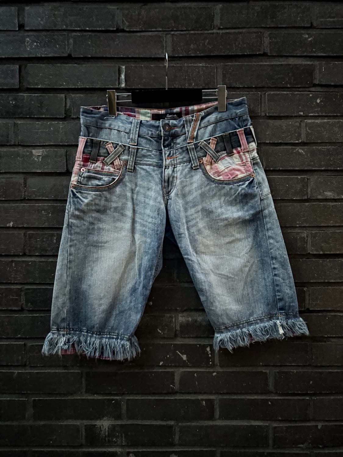 Double belt Denim Shorts  상품이미지1