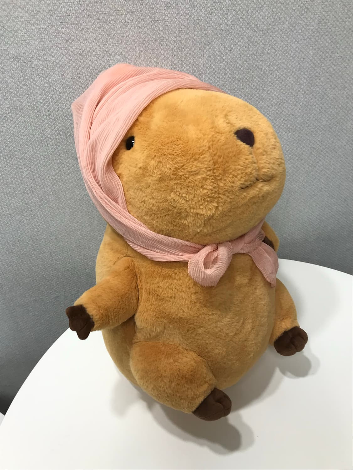 핑크 스카프 상품이미지5