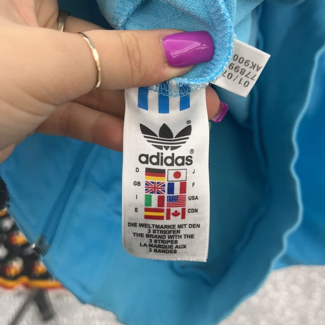 아디다스 올드스쿨 호놀룰루 트랙탑 져지 집업 95 C06920 상품이미지6