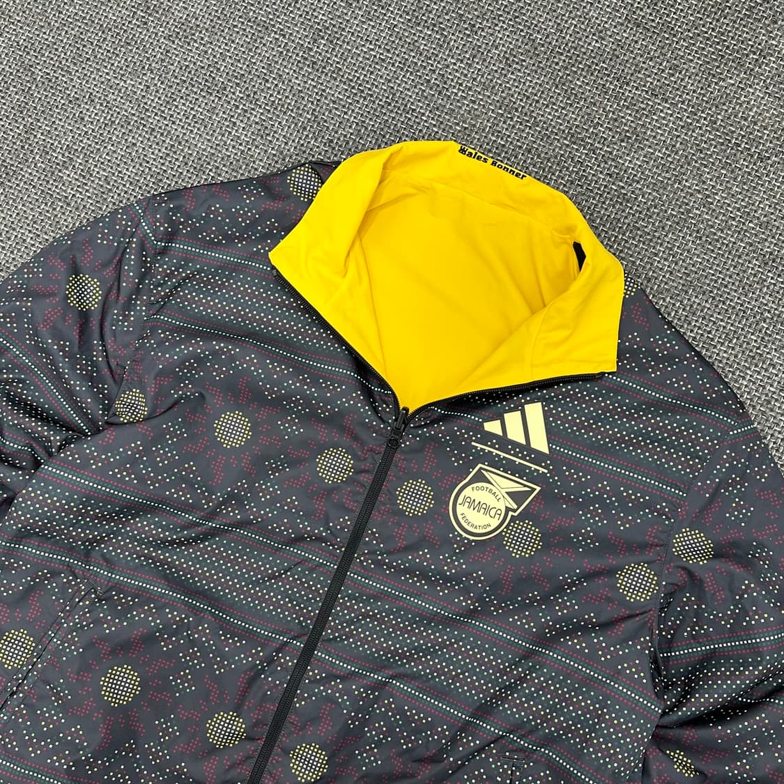 아디다스 자메이카 축구 국대 리버시블 양면 점퍼 M 상품이미지9
