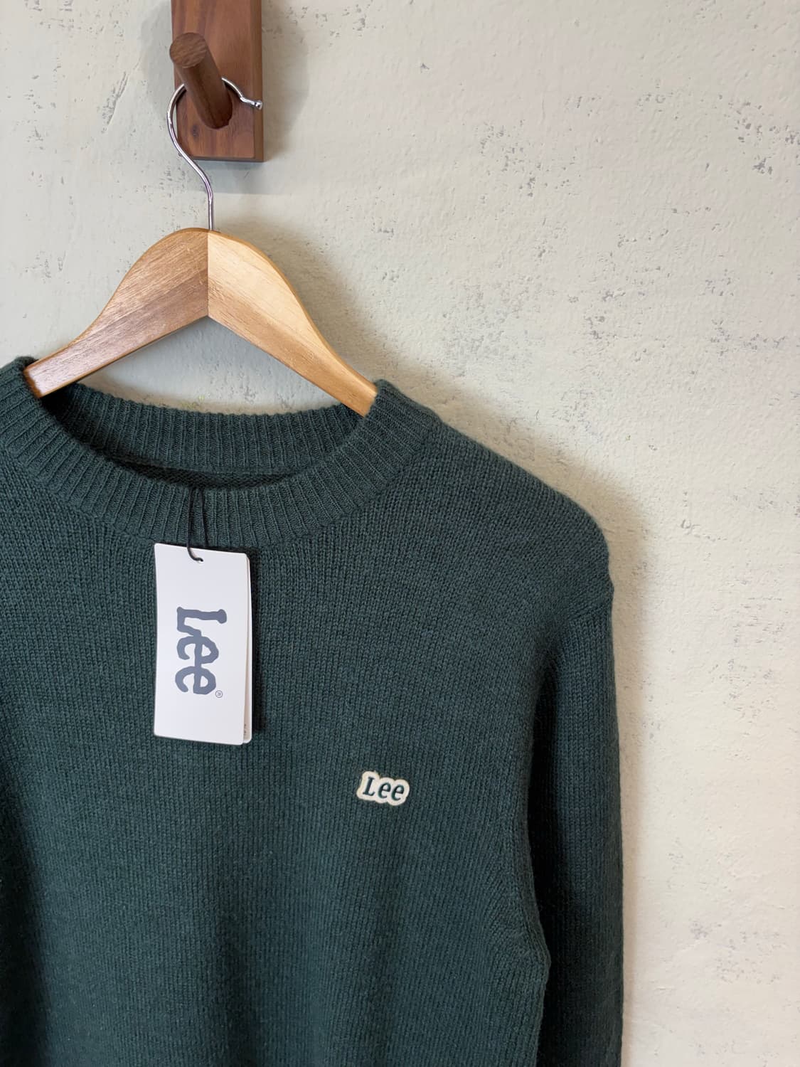 새상품 Lee 리 딥그린 니트 상품이미지4