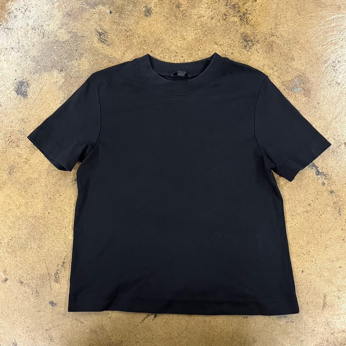 [정품/XS] COS 블랙 반팔 티셔츠 b13 상품이미지2